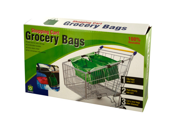 Reusable Shopping Cart Grocery Bags