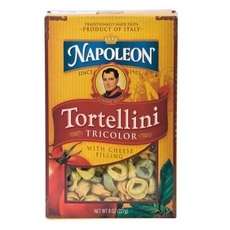 Cheese-filled Tortellini Tricolor