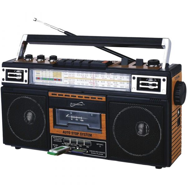 Retro Radio and Cassette Player
