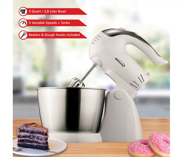 Electric Mixer with Bowl