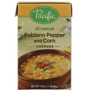 Poblan Peppers and Corn Chowder