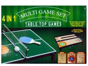Tabletop multi-games set