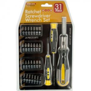 Ratchet Screwdriver Wrench Set