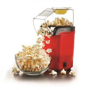 Hot air popcorn maker