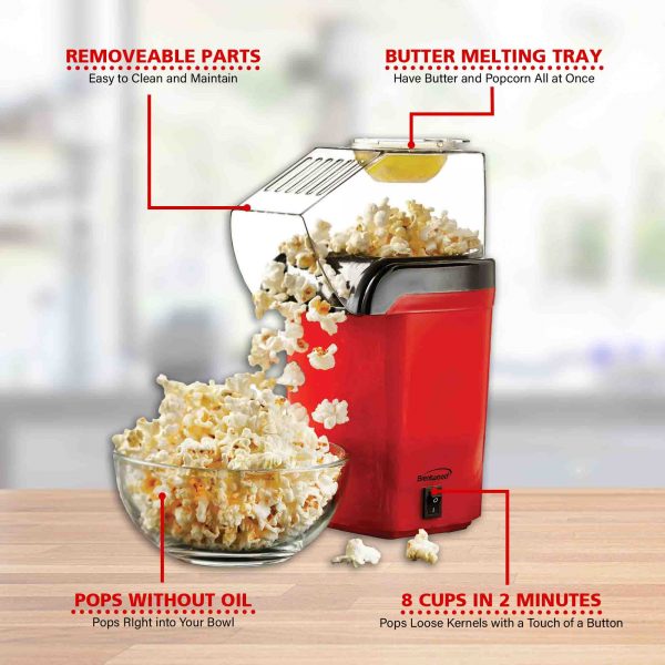 hot air popcorn maker